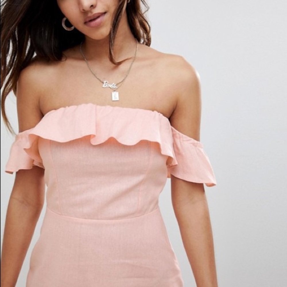 ASOS pink summer dress
